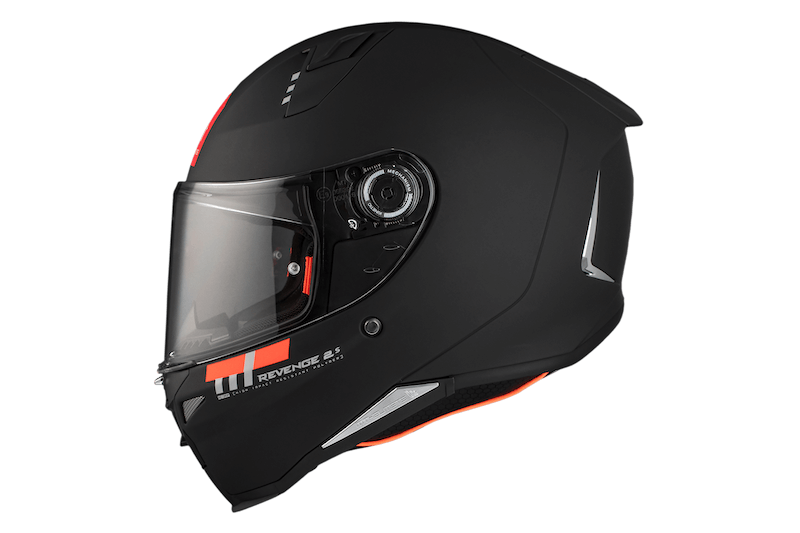 Casco FF110 Revenge 2 Solid S A1 Negro Mate MT Helmets