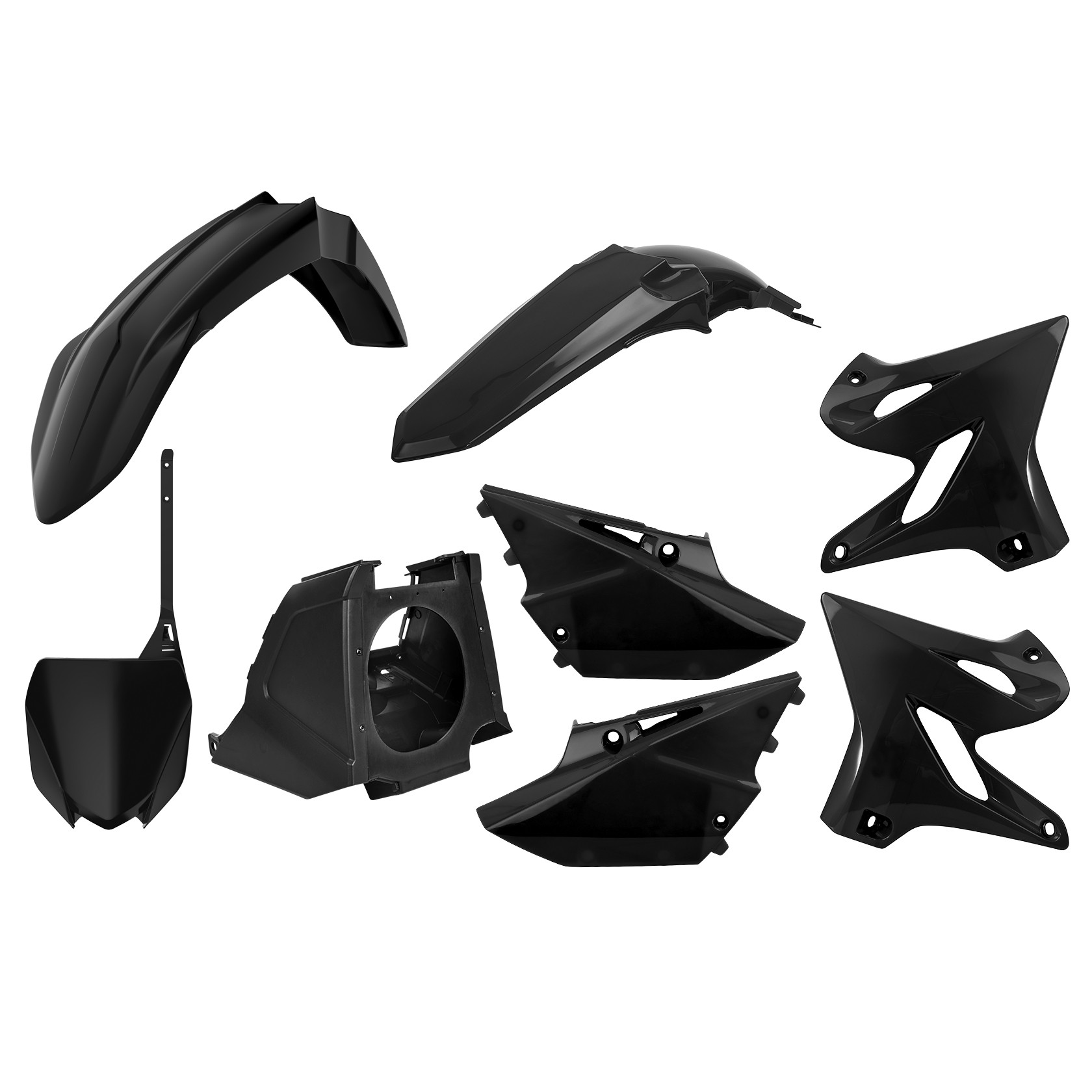 kit restyling Yamaha YZ125/250 (02-14) YZ450F fr. style Negro
