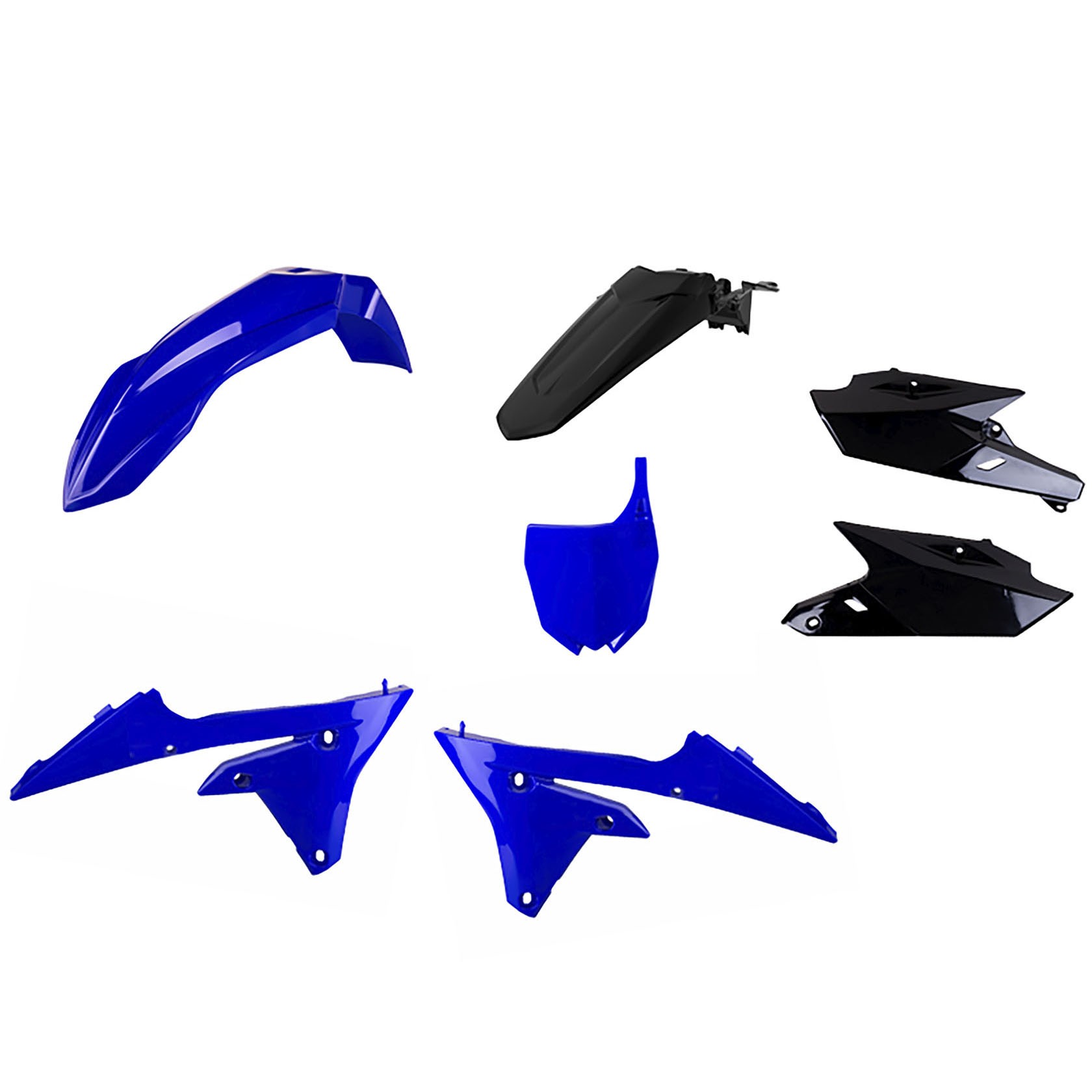 Kit Carenado Yamaha YZF250 (14-18) YZ450 (14-17) Azul/Negro