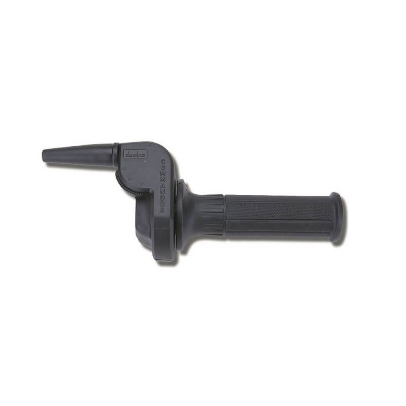 Acelerador Cross color negro Domino Commandos