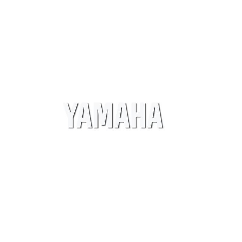 Pegatina texto Yamaha 8x2cm