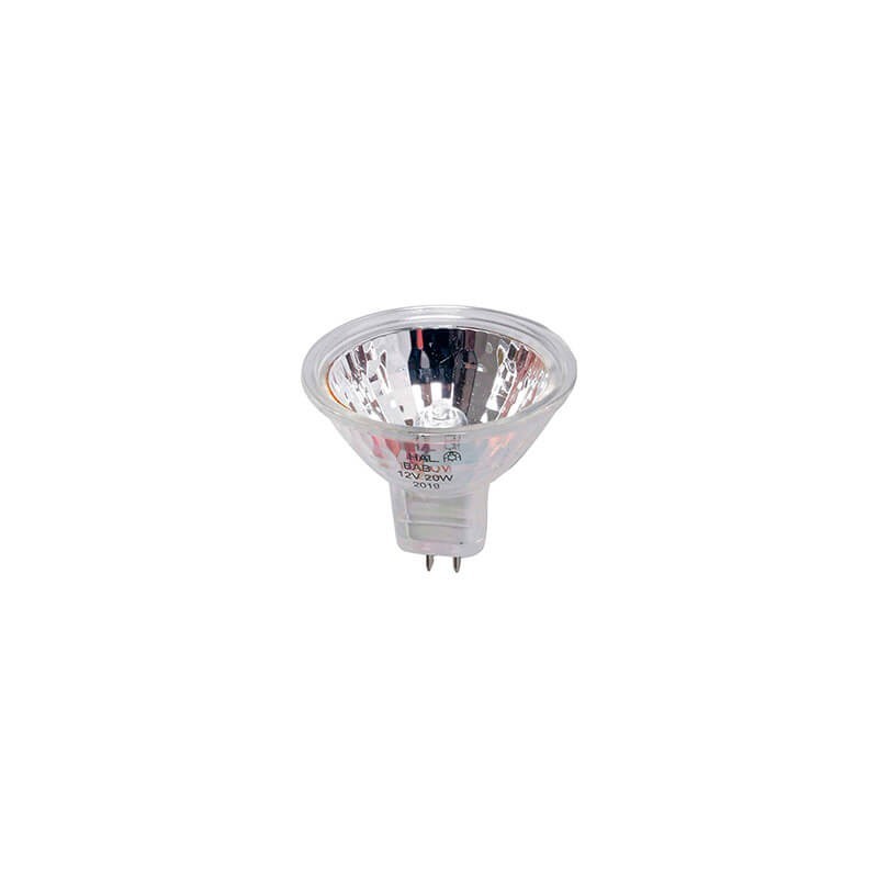 Bombilla halógena Dicroica 12V 20W Diámetro 34mm