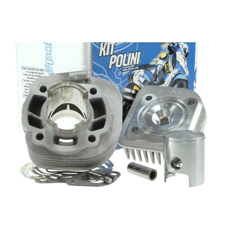 Cilindro Minarelli horizontal AC alu 50cc Polini Evolution (bulón 12)