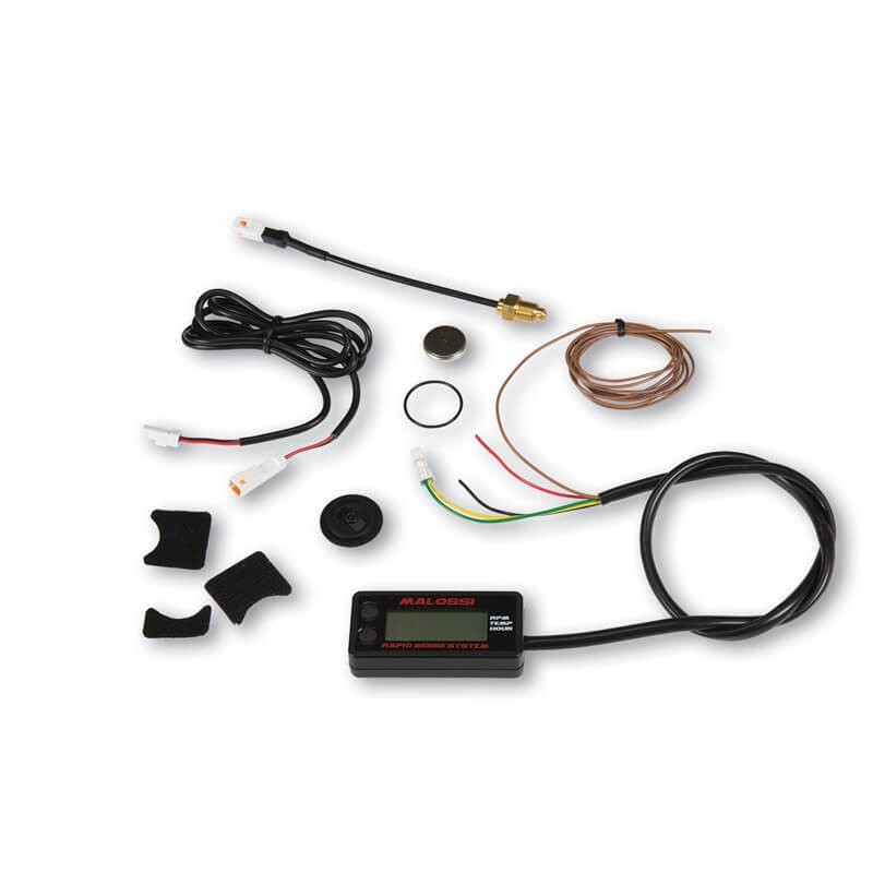 Marcador Malossi Temperatura / RPM / Horas motor